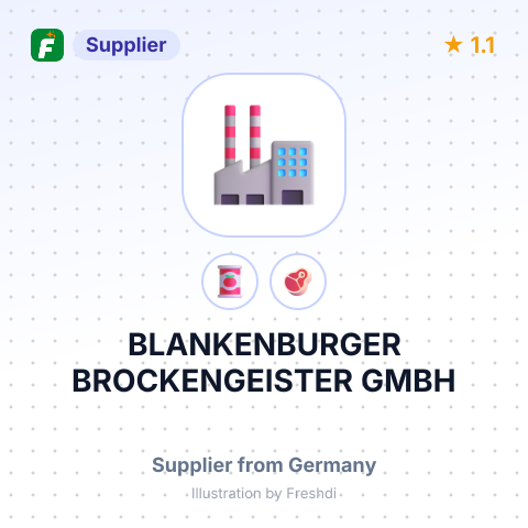 BLANKENBURGER BROCKENGEISTER GMBH – summary card, no photo uploaded yet