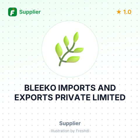 BLEEKO IMPORTS AND EXPORTS PRIVATE LIMITED – summary card, no photo uploaded yet