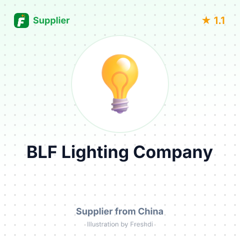 BLF Lighting Company  – summary card, no photo uploaded yet