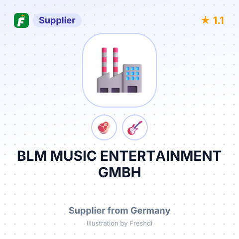 BLM MUSIC ENTERTAINMENT GMBH – summary card, no photo uploaded yet