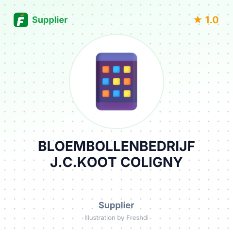 BLOEMBOLLENBEDRIJF J.C.KOOT COLIGNY – summary card, no photo uploaded yet