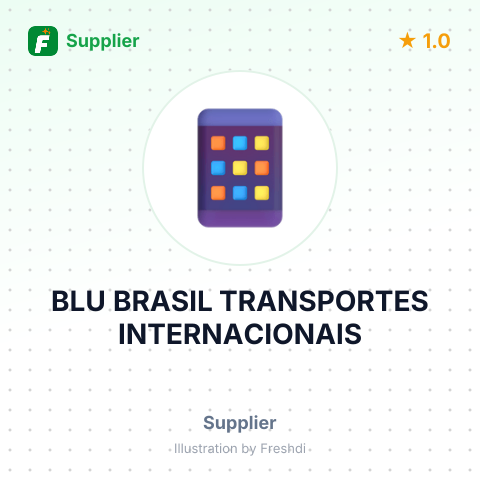 BLU BRASIL TRANSPORTES INTERNACIONAIS – summary card, no photo uploaded yet