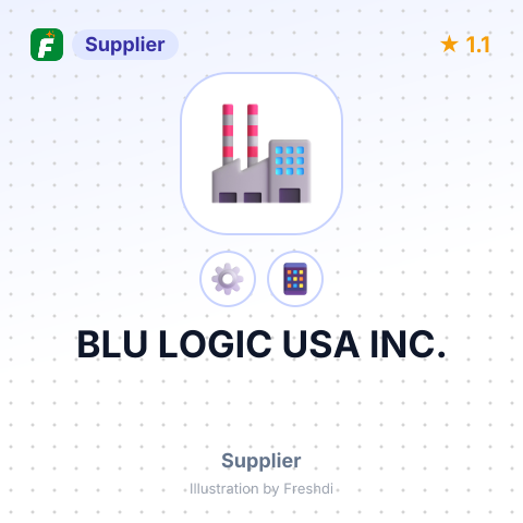 BLU LOGIC USA INC. – summary card, no photo uploaded yet