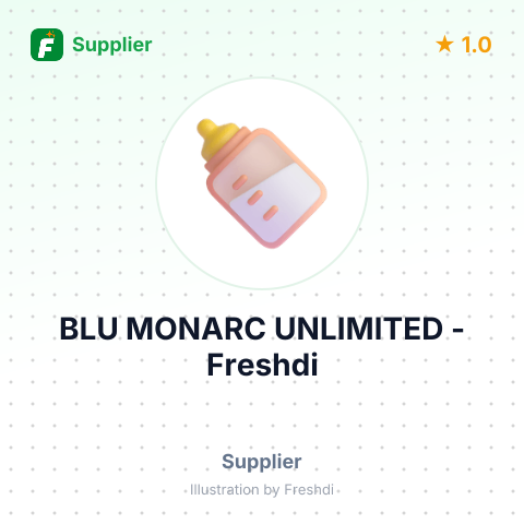 BLU MONARC UNLIMITED – summary card, no photo uploaded yet