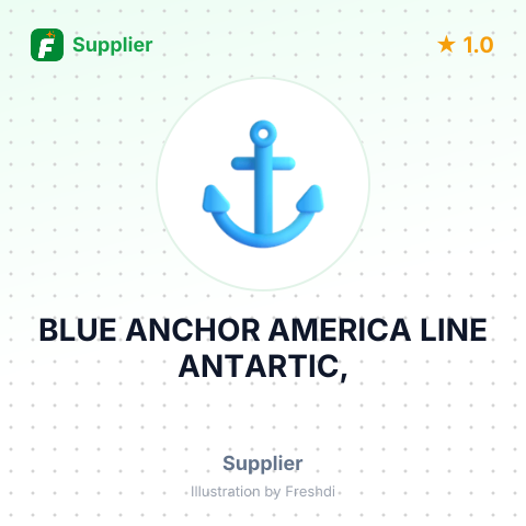 BLUE ANCHOR AMERICA LINE ANTARTIC, – summary card, no photo uploaded yet