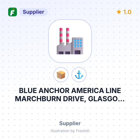 BLUE ANCHOR AMERICA LINE MARCHBURN DRIVE, GLASGOW AIRPORT PA ISLEY GLG PA3 2SJ GB – summary card, no photo uploaded yet