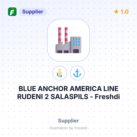 BLUE ANCHOR AMERICA LINE RUDENI 2 SALASPILS – summary card, no photo uploaded yet