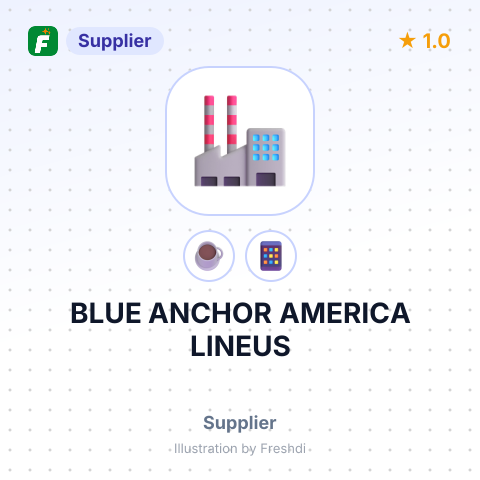 BLUE ANCHOR AMERICA LINEUS – summary card, no photo uploaded yet