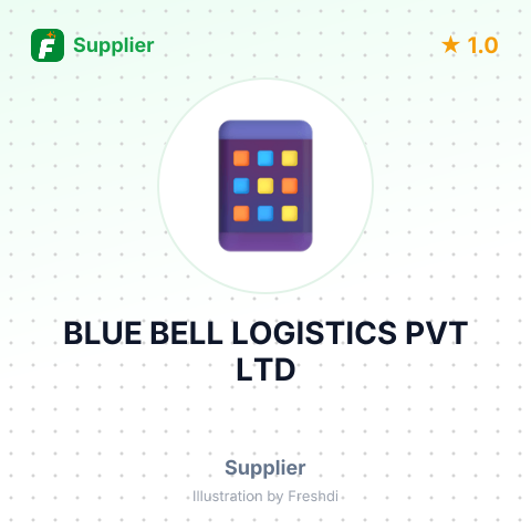 BLUE BELL LOGISTICS PVT LTD – summary card, no photo uploaded yet