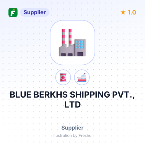 BLUE BERKHS SHIPPING PVT., LTD – summary card, no photo uploaded yet
