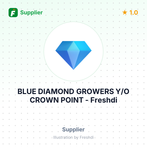 BLUE DIAMOND GROWERS Y/O CROWN POINT – summary card, no photo uploaded yet