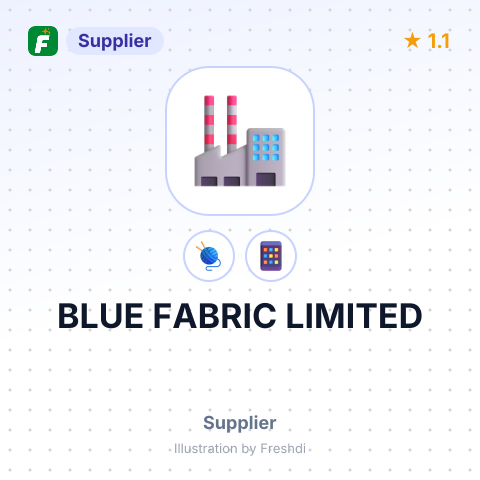 BLUE FABRIC LIMITED – summary card, no photo uploaded yet