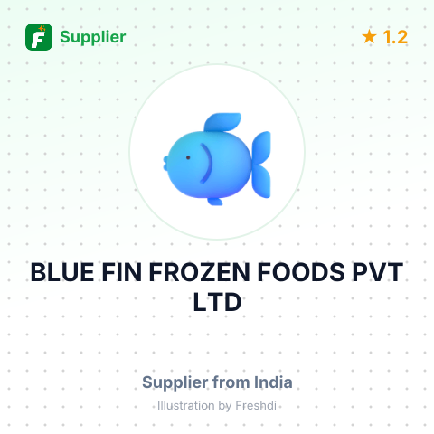 BLUE FIN FROZEN FOODS PVT LTD – summary card, no photo uploaded yet
