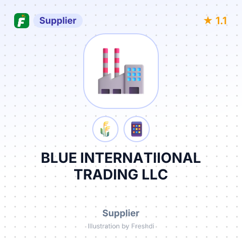 BLUE INTERNATIIONAL TRADING LLC – summary card, no photo uploaded yet