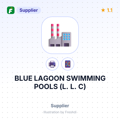 BLUE LAGOON SWIMMING POOLS (L. L. C) – summary card, no photo uploaded yet