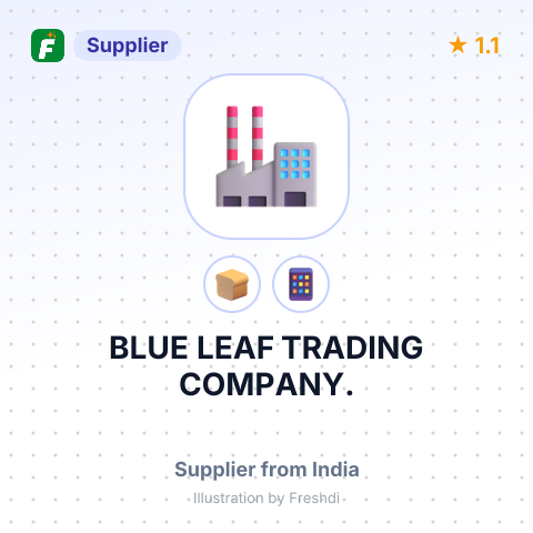 BLUE LEAF TRADING COMPANY. – summary card, no photo uploaded yet
