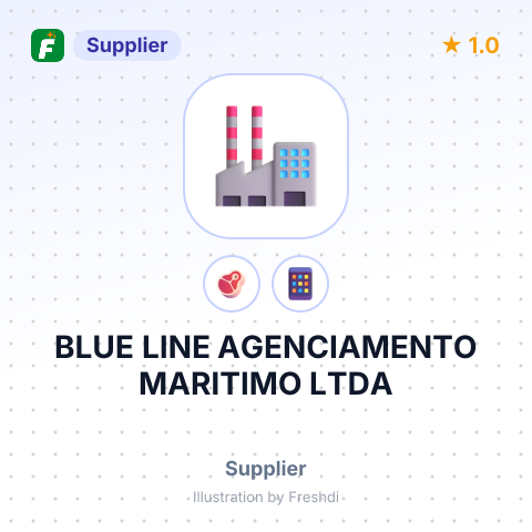 BLUE LINE AGENCIAMENTO MARITIMO LTDA – summary card, no photo uploaded yet