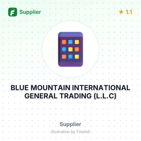 BLUE MOUNTAIN INTERNATIONAL GENERAL TRADING (L.L.C) – summary card, no photo uploaded yet