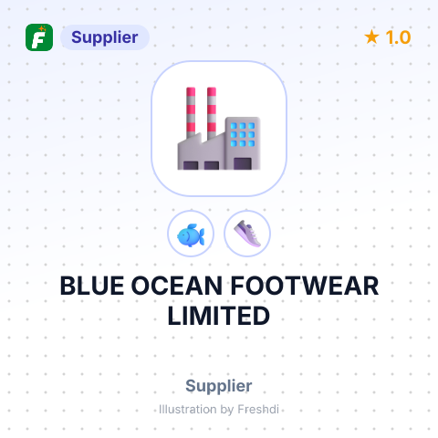 BLUE OCEAN FOOTWEAR LIMITED – summary card, no photo uploaded yet