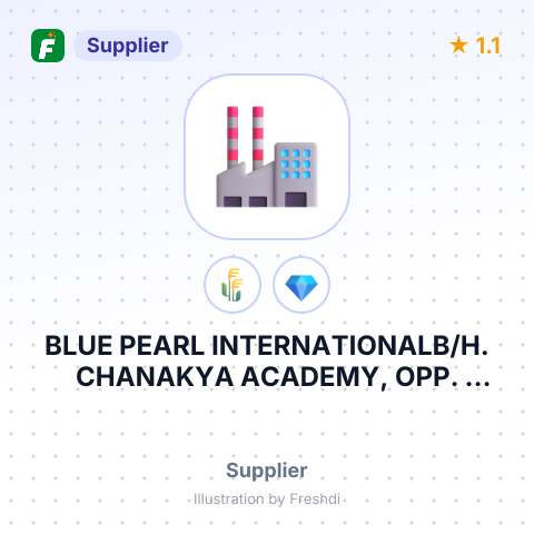 BLUE PEARL INTERNATIONALB/H. CHANAKYA ACADEMY, OPP. BHAKTI PARK, MUNDRA ROAD,BHUJ - KUTCH INDIA – summary card, no photo uploaded yet