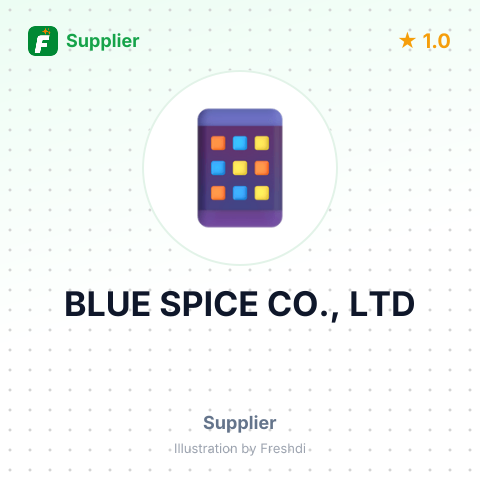 BLUE SPICE CO., LTD – summary card, no photo uploaded yet