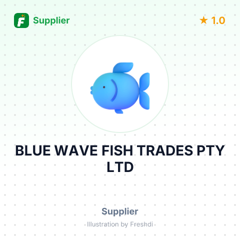 BLUE WAVE FISH TRADES PTY LTD – summary card, no photo uploaded yet
