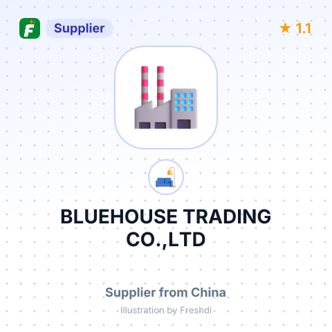 BLUEHOUSE TRADING CO.,LTD – summary card, no photo uploaded yet