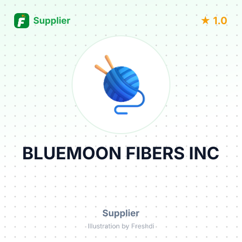 BLUEMOON FIBERS INC – summary card, no photo uploaded yet