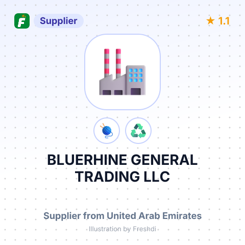 BLUERHINE GENERAL TRADING LLC – summary card, no photo uploaded yet