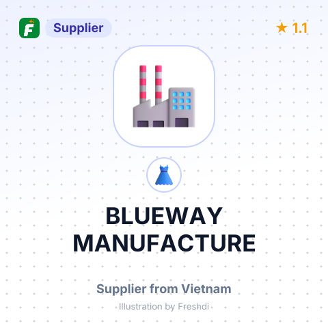 BLUEWAY MANUFACTURE – summary card, no photo uploaded yet