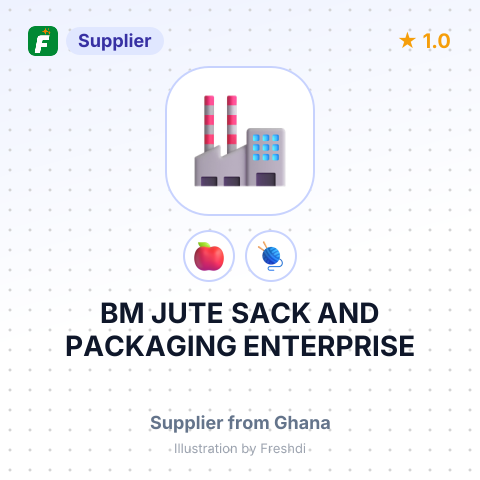 BM JUTE SACK AND PACKAGING ENTERPRISE – summary card, no photo uploaded yet