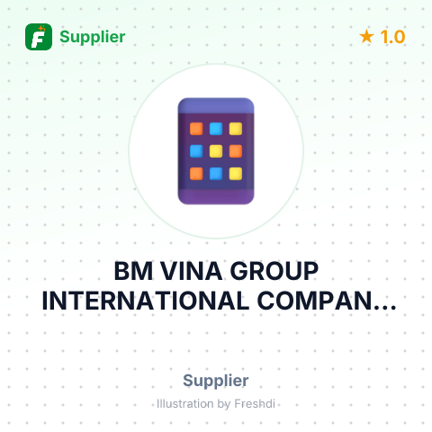 BM VINA GROUP INTERNATIONAL COMPANY LIMITED – summary card, no photo uploaded yet
