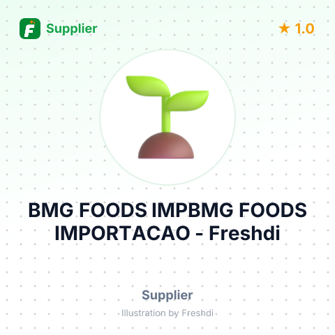 BMG FOODS IMPBMG FOODS IMPORTACAO – summary card, no photo uploaded yet