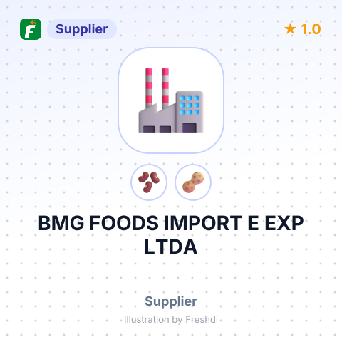 BMG FOODS IMPORT E EXP LTDA – summary card, no photo uploaded yet