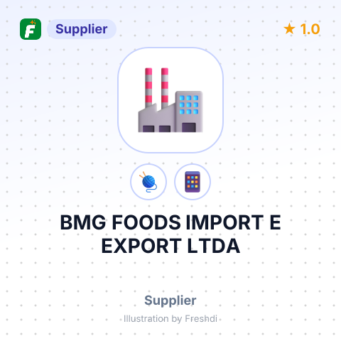 BMG FOODS IMPORT E EXPORT LTDA – summary card, no photo uploaded yet