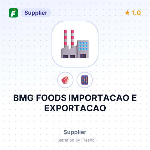 BMG FOODS IMPORTACAO E EXPORTACAO – summary card, no photo uploaded yet