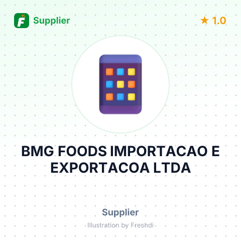 BMG FOODS IMPORTACAO E EXPORTACOA LTDA – summary card, no photo uploaded yet