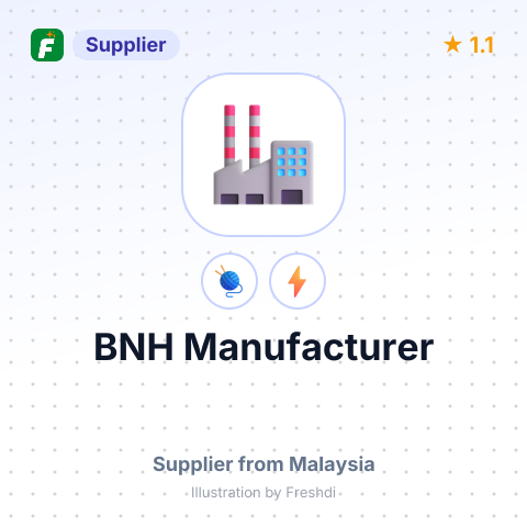 BNH Manufacturer – summary card, no photo uploaded yet