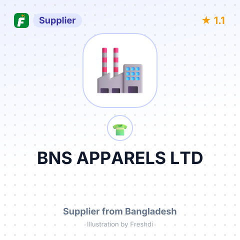 BNS APPARELS LTD – summary card, no photo uploaded yet
