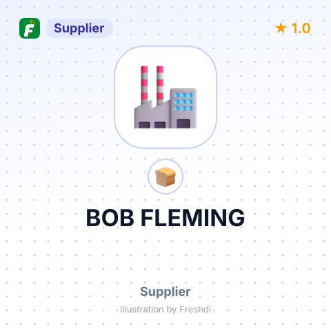 BOB FLEMING – summary card, no photo uploaded yet