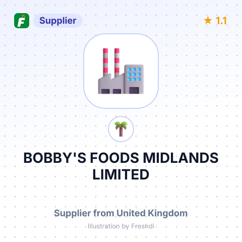 BOBBY'S FOODS MIDLANDS LIMITED – summary card, no photo uploaded yet