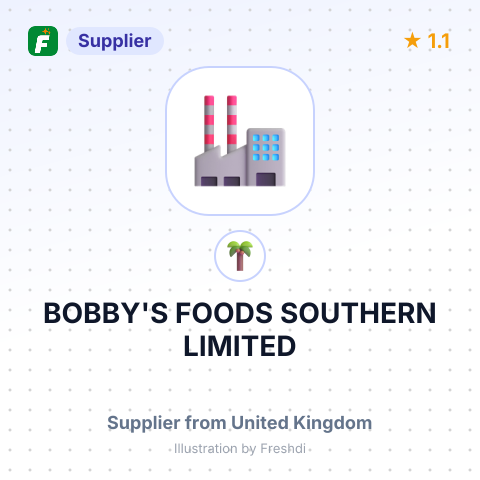 BOBBY'S FOODS SOUTHERN LIMITED – summary card, no photo uploaded yet