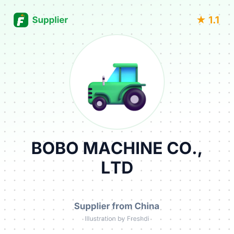 BOBO MACHINE CO., LTD – summary card, no photo uploaded yet