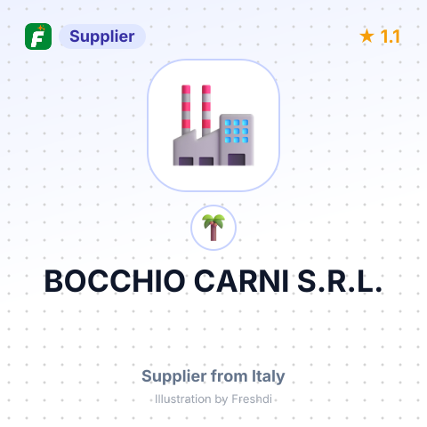 BOCCHIO CARNI S.R.L. – summary card, no photo uploaded yet