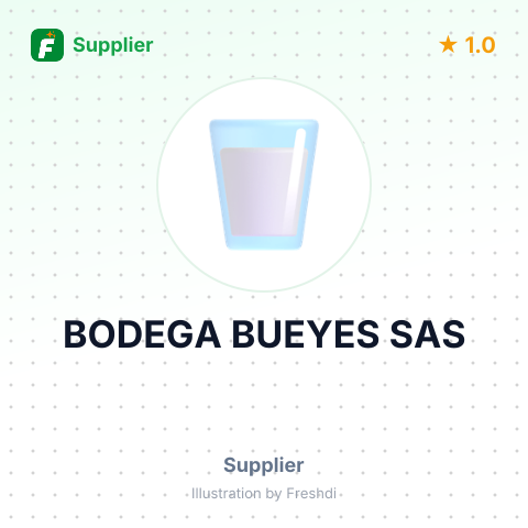 BODEGA BUEYES SAS – summary card, no photo uploaded yet