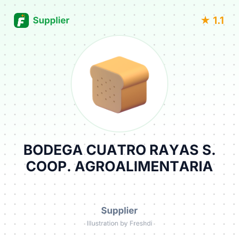BODEGA CUATRO RAYAS S. COOP. AGROALIMENTARIA – summary card, no photo uploaded yet