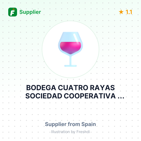 BODEGA CUATRO RAYAS SOCIEDAD COOPERATIVA AGROALIMENTARIA – summary card, no photo uploaded yet