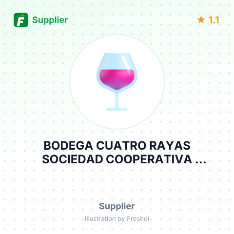 BODEGA CUATRO RAYAS SOCIEDAD COOPERATIVA AGROALIMENTARIA – summary card, no photo uploaded yet