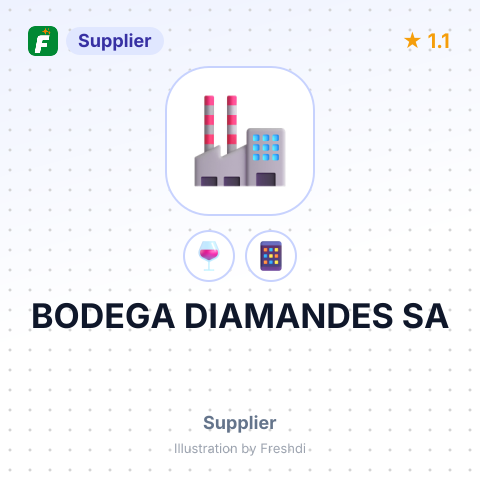 BODEGA DIAMANDES SA – summary card, no photo uploaded yet
