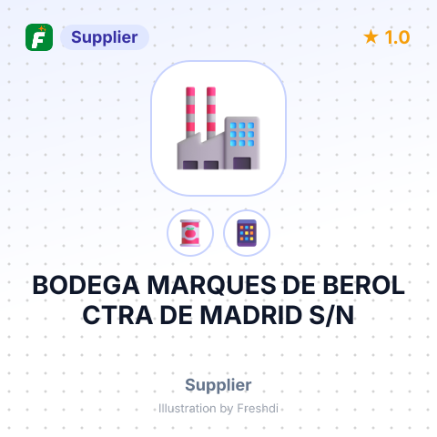BODEGA MARQUES DE BEROL CTRA DE MADRID S/N – summary card, no photo uploaded yet